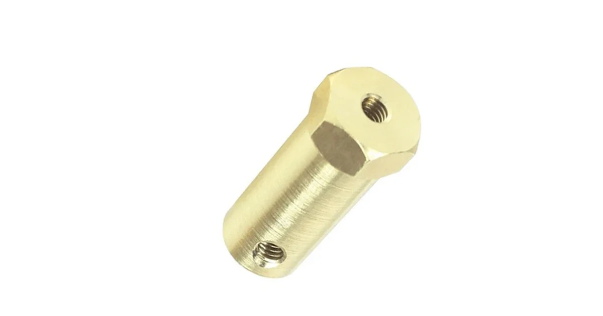 وصلة لعجلة روبوت سمارت كار  / 6mm coupling for Robot Smart CarWheel