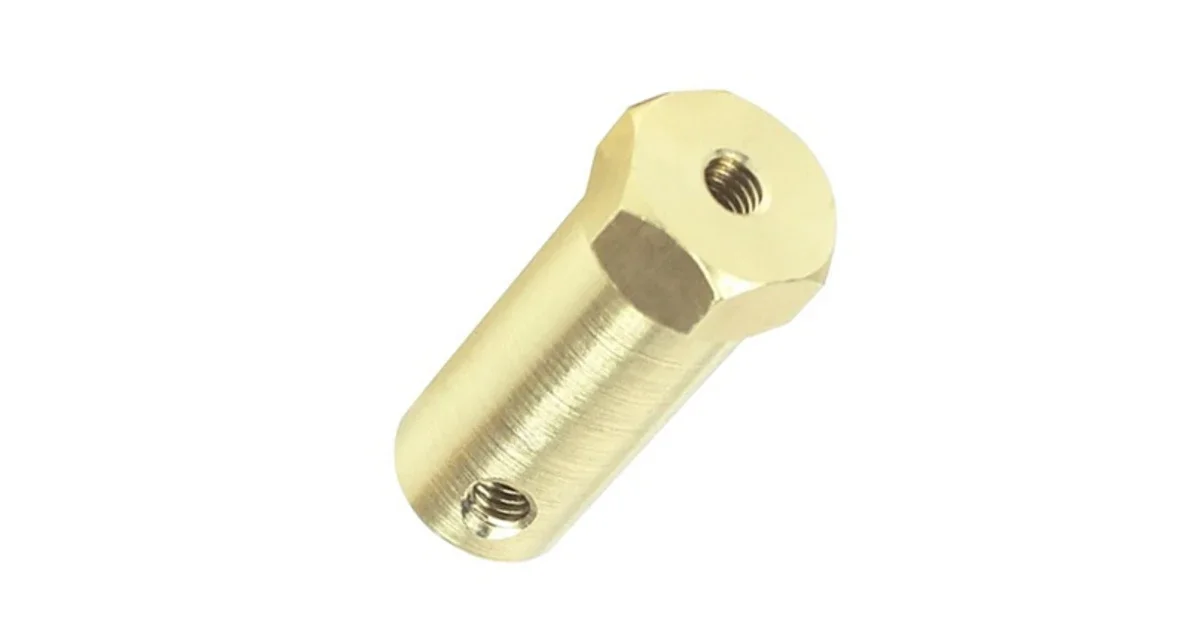 وصلة لعجلة روبوت سمارت كار  / 4mm coupling for Robot Smart CarWheel