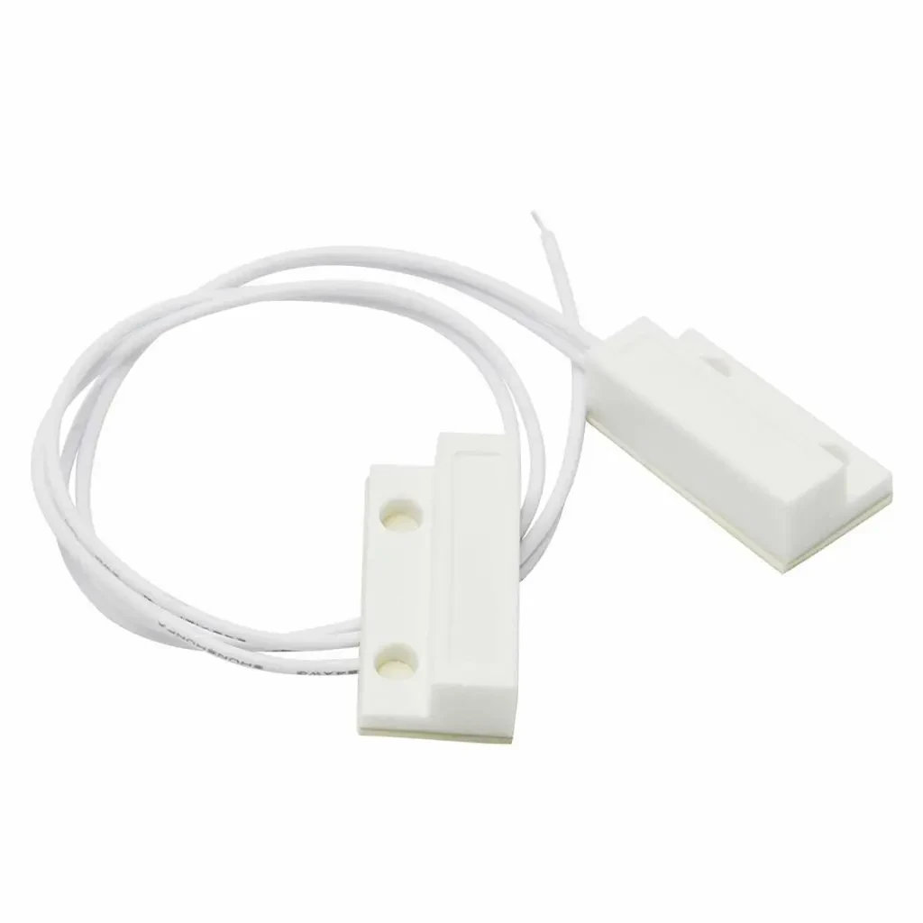 حساس ريد مغناطيسي مع سلك لا يعمل لستارة هوائية /  Magnetic Reed Switch with Wire (Normally Open)