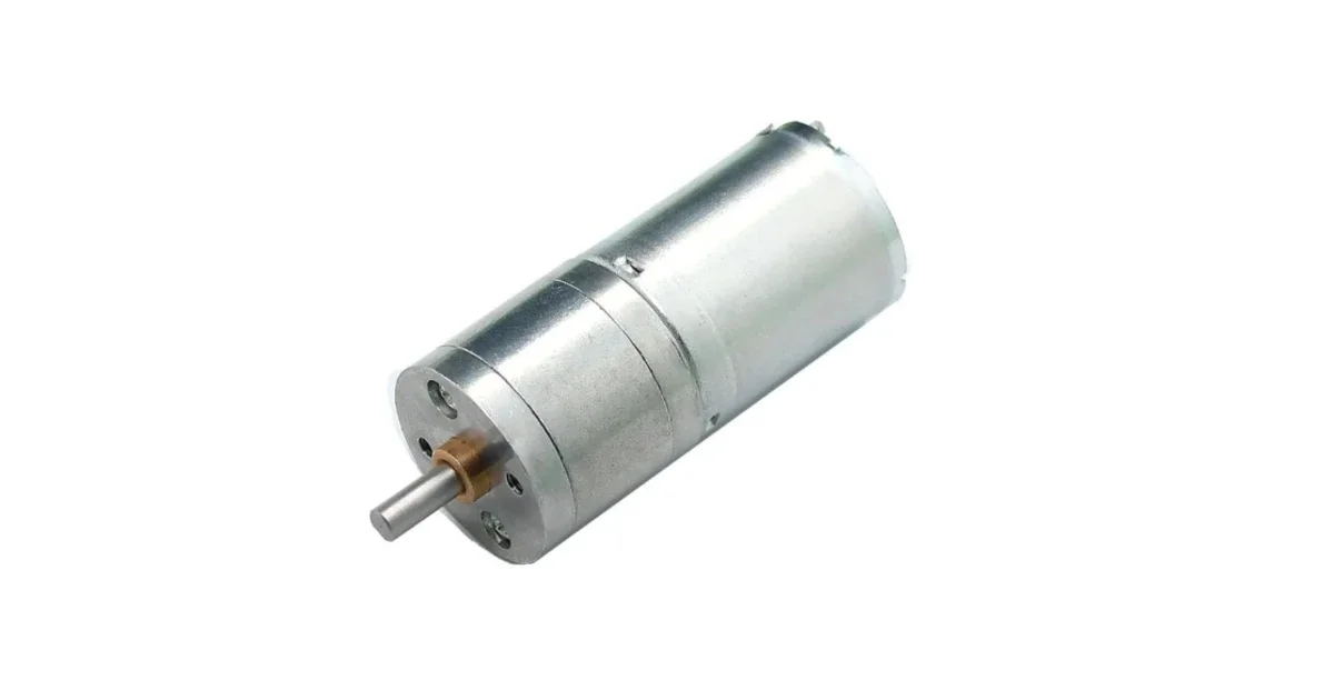محرك جير تيار  مستمر / 12V 30RPM 25GA370  DC Gear Reduction Motor