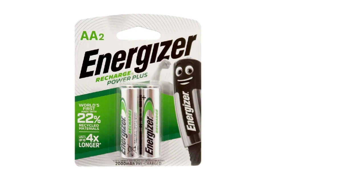 بطاريات إنرجايزر AA قابلة للشحن / Energizer Rechargeable AA 2000mah x2