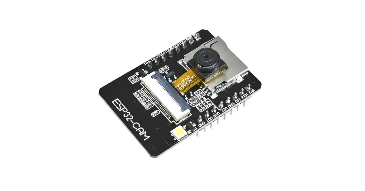 وحدة الكاميرا  / ESP32-CAM with USB Programmer (ESP32-CAM-MB) – Smart WiFi & Bluetooth Camera Module