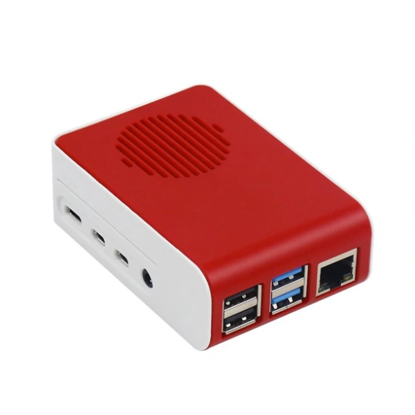 علبة راسبيري باي 4 متوافقة مع مروحة تبريد / Raspberry pi4 case compatible for Fan