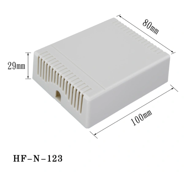 علبة بلاستيك إلكترونية للتجميع والحماية / DIY Electronic Plastic Housing Junction Box – 80×100×29mm