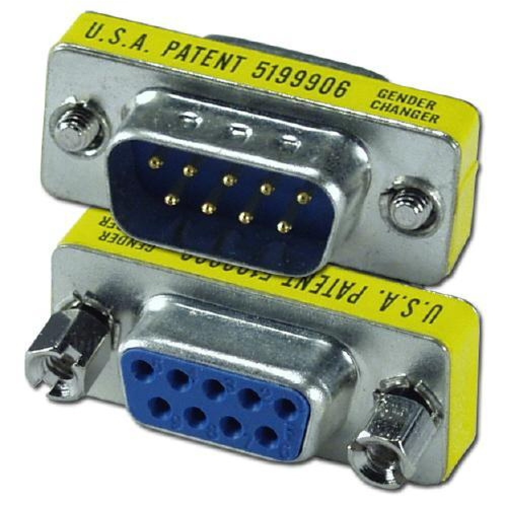 محول موصل 15 دبوس أنثى إلى ذكر / Gender Changer Female to Male DB-15