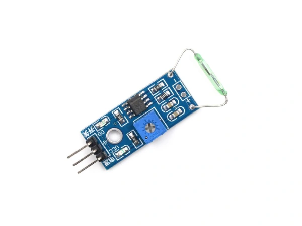 وحدة حساس المفتاح المغناطيسي  / Reed Switch Magnetic Sensor Module