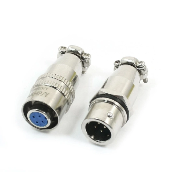 موصل معدني عالي الجودة بقطر 8 مم، مزوّد بواجهة ذكر وأنثى / XS8JK 8mm Metal Connector Adapter Male & Female 4Pin