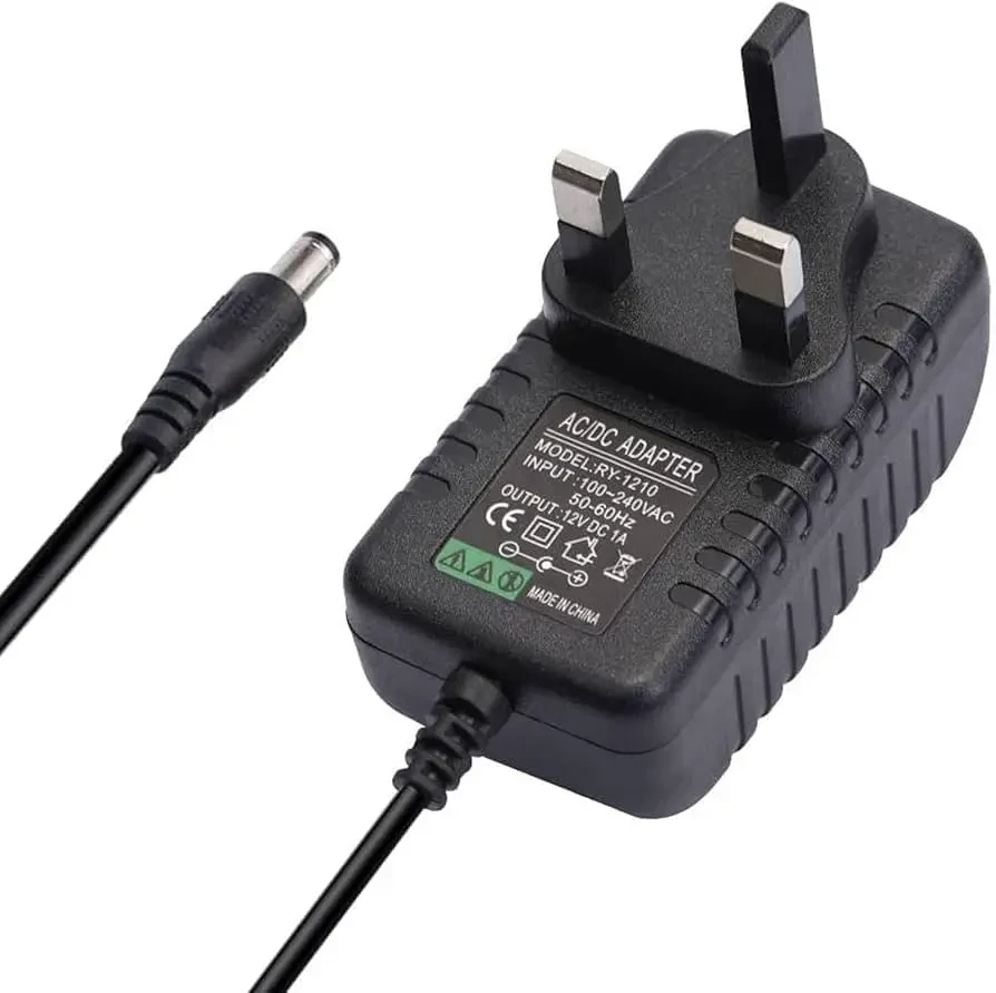 محول طاقة 12 فولت 1 امبير / ADAPTOR 12V 1A  MK