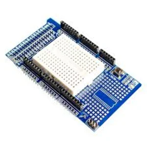 درع النموذج الأولي  مع لوحة تجارب 170 نقطة / MEGA Prototype Shield V3.0 with 170-Point Breadboard
