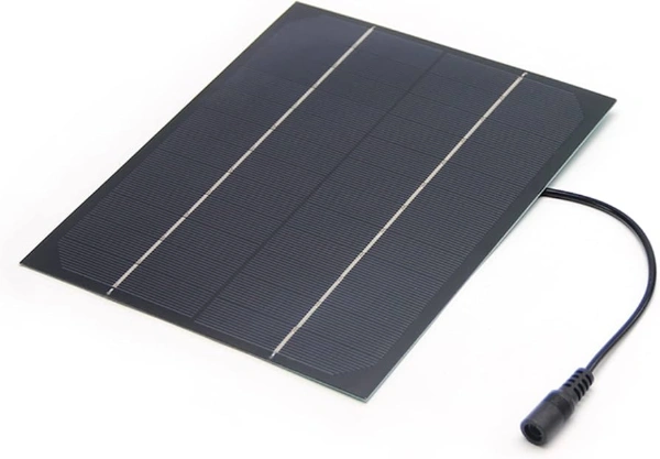 لوح شحن شمسي 12 فولت 6 واط - قياس 170×200 مم / 12V 6W Solar Charging Panel (170×200 mm)
