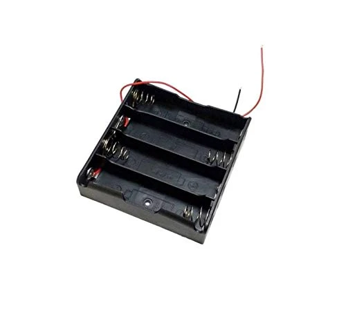 حامل بطاريات 18650 رباعي الخلايا / 4 Cell-18650 Battery Holder