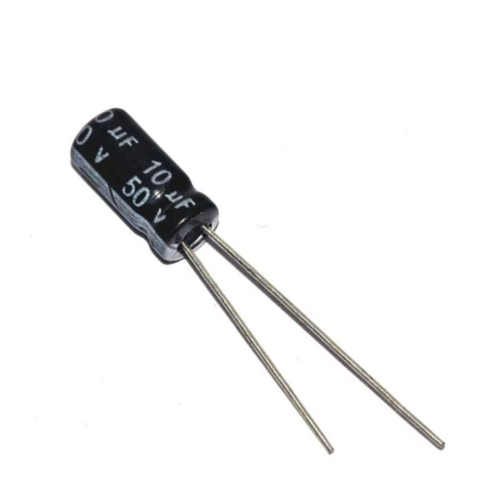 مكثف كيميائي / Chemical Capacitor 10UF-50V