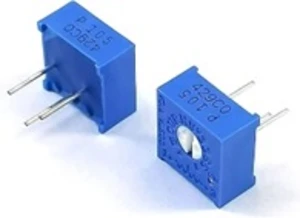 مقاومة متغيرة متعددة الدورات / Multiturn Potentiometer 3386