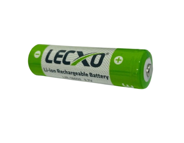 بطارية ليثيوم أيون قابلة للشحن / Lecxo 18650 3.7V 3600mAh Li-ion Rechargeable Battery (top head)