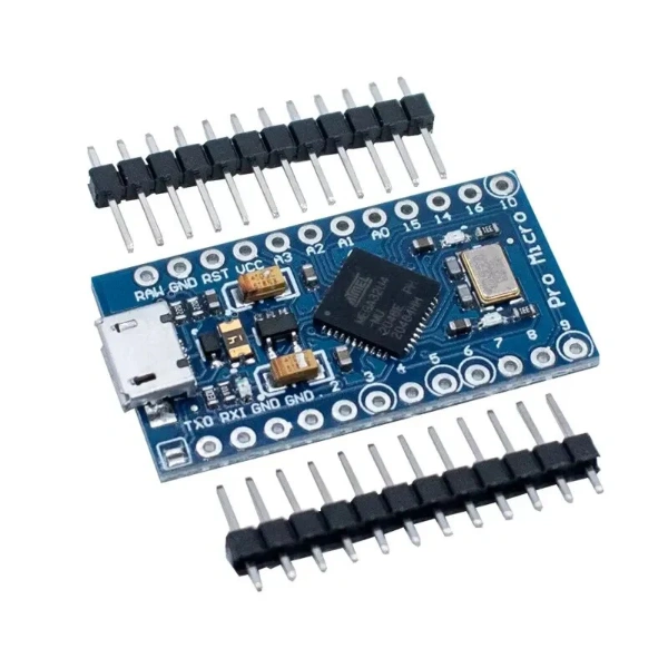 لوحة أردوينو برو مايكرو مدمجة وعالية الأداء / Arduino Pro Micro Board