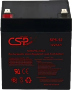 CSP 12V 5Ah Lead Acid Rechargeable Battery